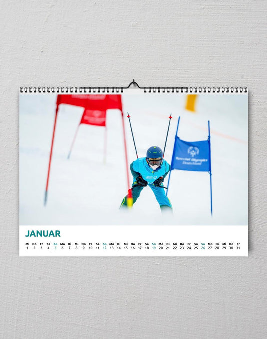 Wandkalender 2025 – Special Olympics Deutschland Hightlights