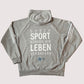 Unterstützer Kapuzen Pullover Team SOD Unisex Grau