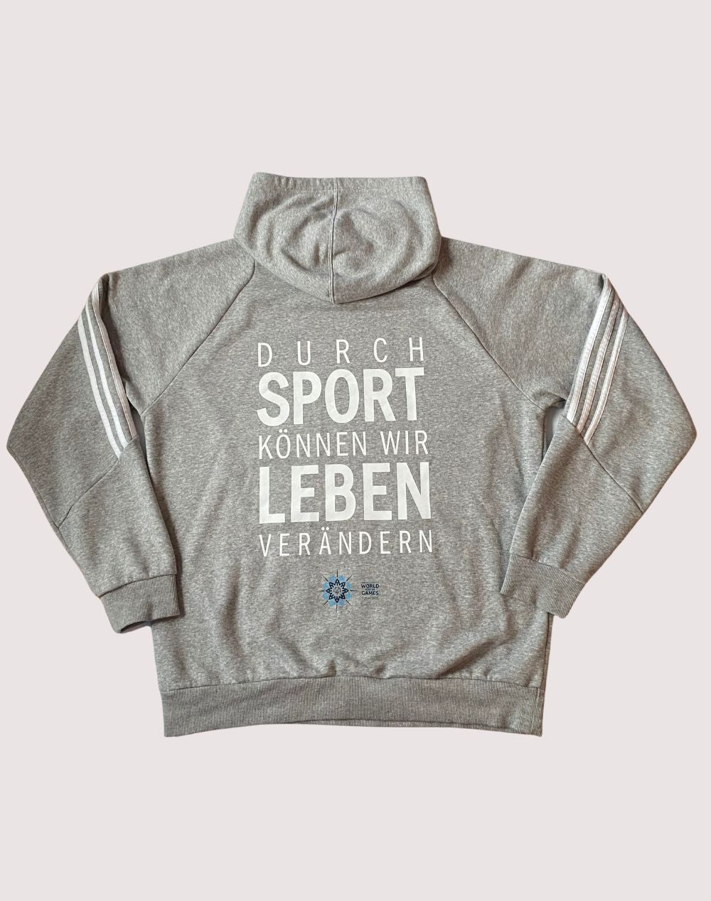 Unterstützer Kapuzen Pullover Team SOD Unisex Grau